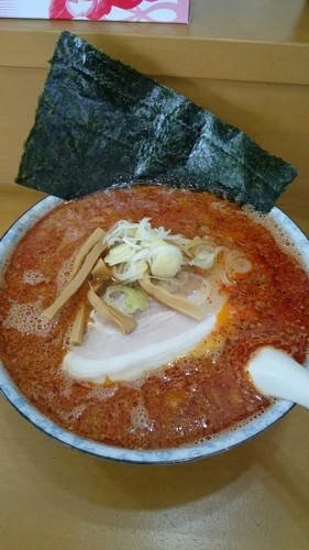 「辛い胡麻・ラーメン(担々麺風)  ８５０円」@青竹手打ラーメン ほそやの写真
