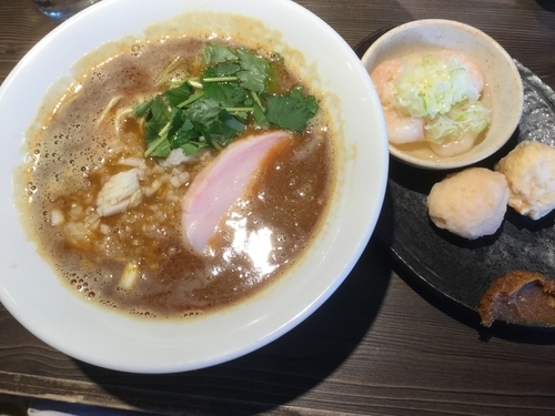 「（火曜日限定）エビラー」@つけ麺 一燈の写真