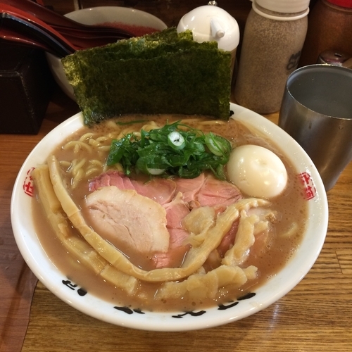 「らーめん大 特トッピング」@麺屋 庄太 六浦本店の写真
