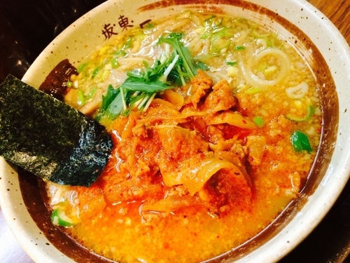 「うま辛 肉剛麺」@中華そば 坂東 山口屋の写真