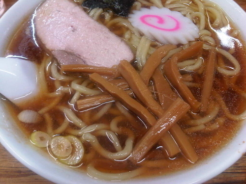 「ラーメン(550円)」@大勝軒 喜多見の写真