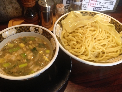 「つけめん」@すごい煮干ラーメン凪 西新宿7丁目店の写真