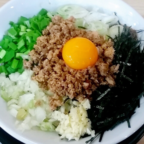 「台湾まぜそば（並）８２０円」@麺屋 太助の写真