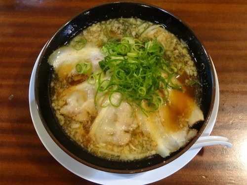 「黒ラーメン」@らーめん夢路の写真