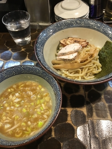 「龍介つけそば小150g  750円」@特級鶏蕎麦 龍介の写真