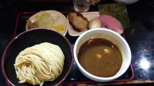 「特製つけ麺+半ライス無料」@濃厚宗田つけめん 麺屋縁道の写真