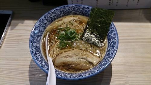 「煮干し中華そば_750円」@煮干し中華そば 麺屋 銀星 高円寺の写真