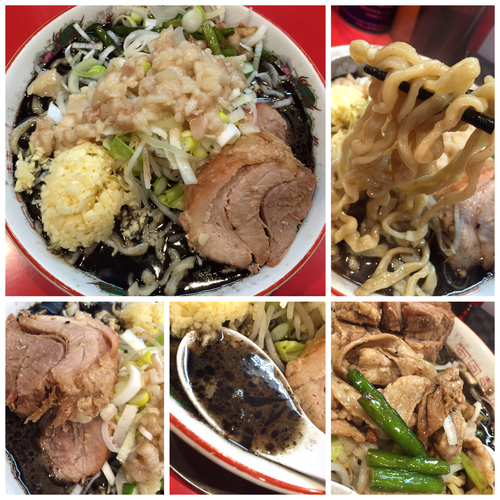 「【本日限定】ブラックガーリック麺 ￥880」@ジャンプの写真
