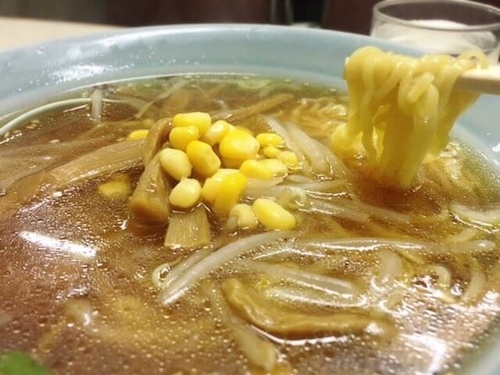 「しょうゆラーメン(500円)」@らーめん 蔵王の写真