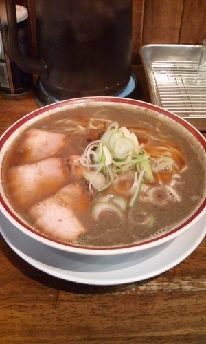 「バリ煮干そば 800円（1日限定50食）」@中華そば つし馬の写真