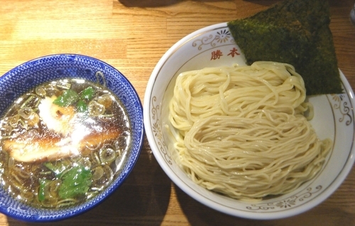 「清湯つけそば830円」@つけそば 神田勝本の写真