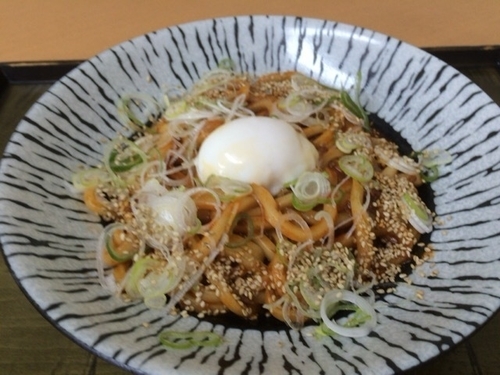 「激辛肉そぼろうどん ￥５１０」@はんなりや 篠崎店の写真