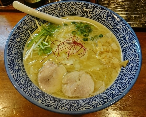 「濃厚鶏白湯らーめん 770円」@濃厚鶏白湯らーめん 麺屋一楽の写真