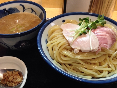 「鶏と魚介のつけ麺」@つけ麺 たけもとの写真