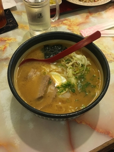 「みそらーめん」@金八レストラン ガラパン店の写真