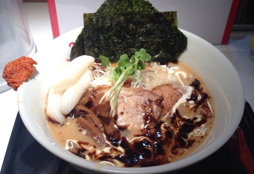 「マー油濃厚3SOらーめん(M･期間数量限定)＋トッポキ」@RA-MEN 3SOの写真