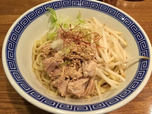 「まぜ豚そば」@豚そば 頂の写真