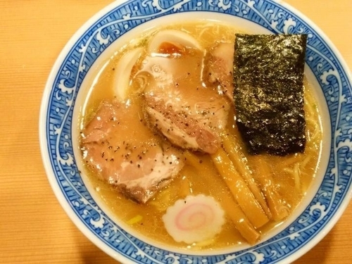 「特製中華そば」@中華そば 青葉 錦糸町店の写真