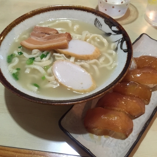 「大東寿司そばセット（￥1,000）」@元祖 大東そばの写真