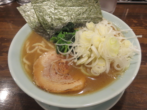 「ネギ醤油ラーメン」@横濱家系らーめん 濱家 館林店の写真