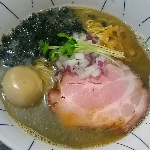 「芳醇煮干そば ７５０円」@ニボムジャキの写真