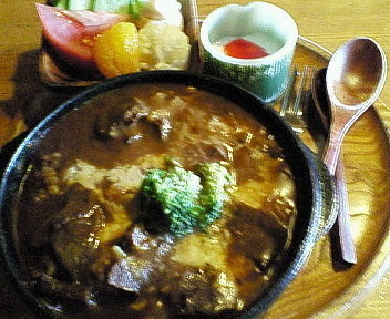 「（ランチタイムセット）Ｇ：ドリア風カレー　７８０円」@珈琲道場 侍の写真
