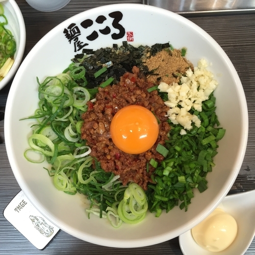 「チーズ入り台湾まぜそば＋マヨネーズ」@麺屋 こころ 蒲田店の写真