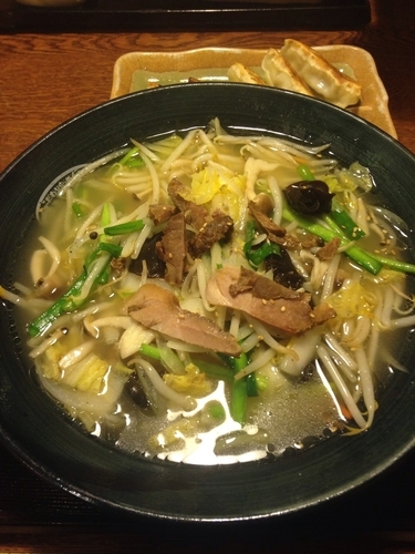 「野菜たっぷりタンメン 塩」@こだわりらーめん ゆきむら亭 守谷支店の写真