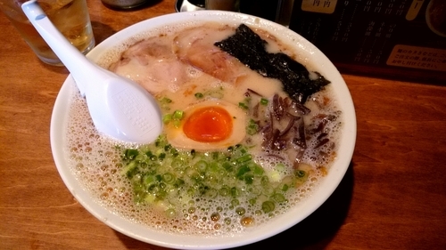「豪ラーメン＋替え玉」@麺や 豪の写真