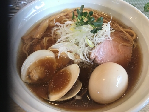 「蛤醤油」@麺屋壱心の写真