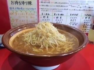 「ラーメン　大　700g」@麺屋 桐龍の写真