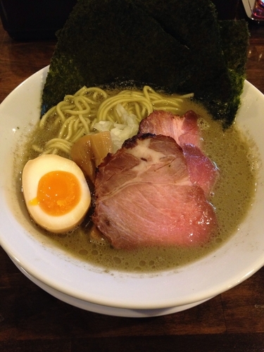 「特製濃厚煮干しそば  和え玉」@活龍煮干そば専門店 にぼしのなみの写真