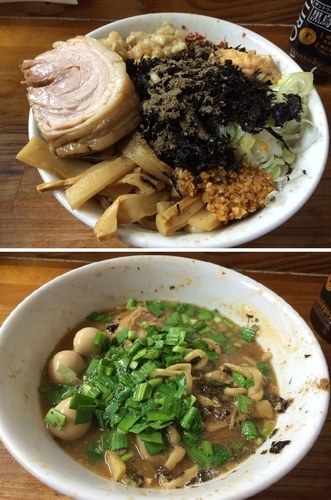 「TAREそば　中　全マシ」@ハイマウントの写真