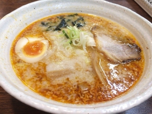 「こてこて味噌らーめん ￥６５０」@ラーメン天華 水元店の写真