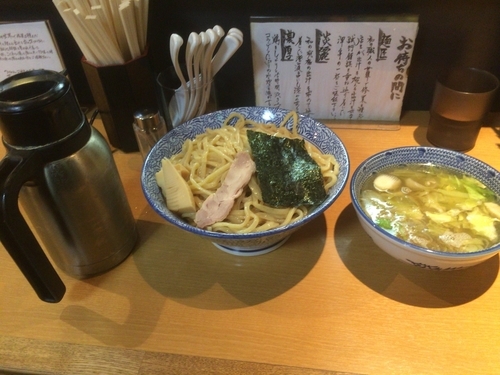 「特選淡麗つけ麺+大盛」@麺匠 清兵衛の写真