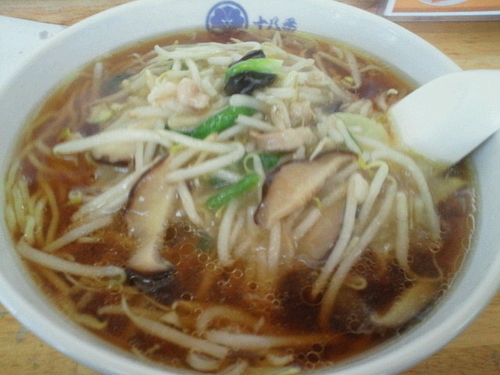 「もやしラーメン 680円」@中華 十八番の写真