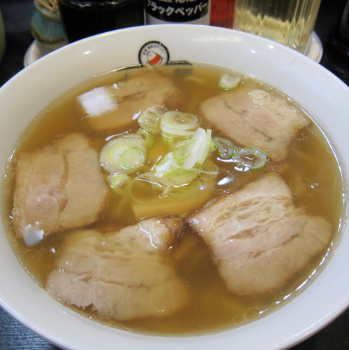 「喜多方ラーメン 390円（春の喜多方ラーメン祭り 特別感謝価」@喜多方ラーメン 坂内 汐留シティセンター店の写真