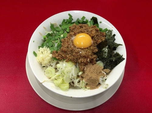 「台湾カレーまぜそば」@豚男 -BUTAMEN-の写真