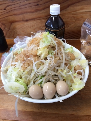 「ラーメン小ニンニクヤサイアブラネギ」@ハイマウントの写真