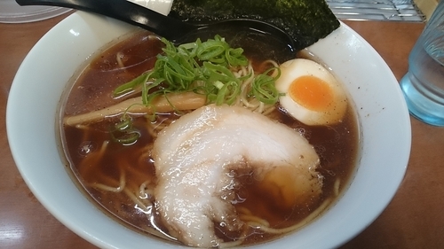 「和風魚介醤油らーめん」@横浜家系ラーメン鶴ヶ峰家の写真