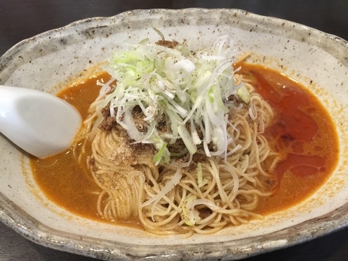 「汁なし担々麺_２辛（大盛）」@無奏天生の写真