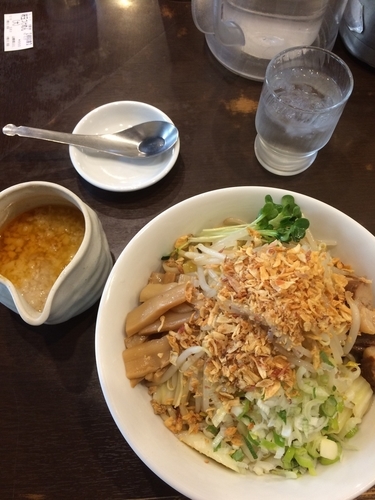 「あぶらそば 大盛り」@つけめん102 川口店の写真