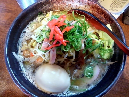 「3月の限定麺　ながボヤちゃんぽん　900円」@麺場ながれぼしの写真