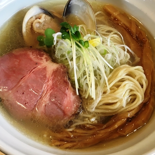 「蛤塩」@麺屋壱心の写真