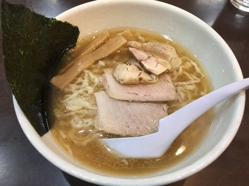 「鶏清湯の自家製麺」@めんごころ なつの写真