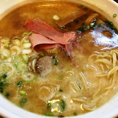 「旨塩とんこつラーメン」@らーめん盛智の写真