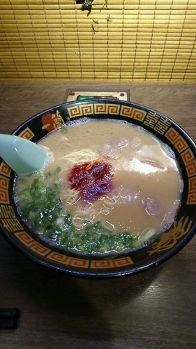 「ラーメン(790円) + 半替玉(130円)」@一蘭 川崎店の写真