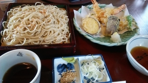 「天せいろ 1350円」@田奈加の写真