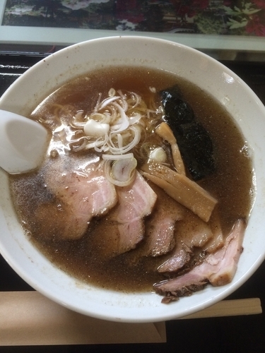 「チャーシュー麺」@寺カフェ 中華そば水加美の写真