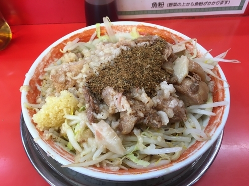 「特製油そば¥850」@麺でる 戸越店の写真